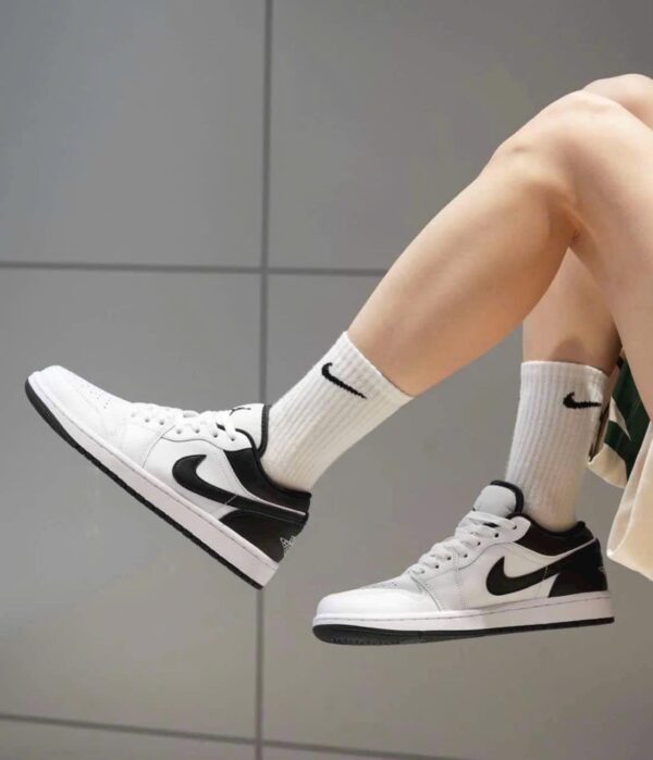 Nike Air Jordan 1 Low ‘Reverse Panda’ 553558-132 - Hình ảnh 3