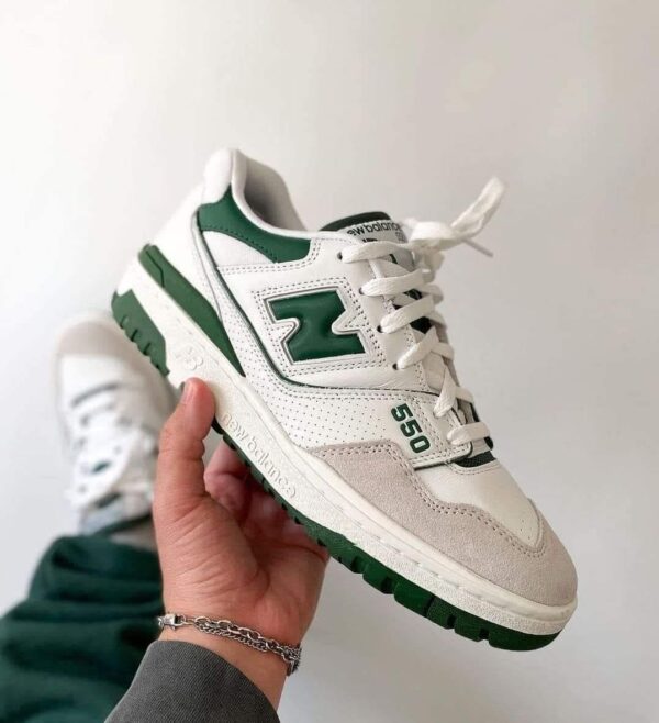 New Balance 550 ‘White Green’ BB550WT1 - Hình ảnh 2