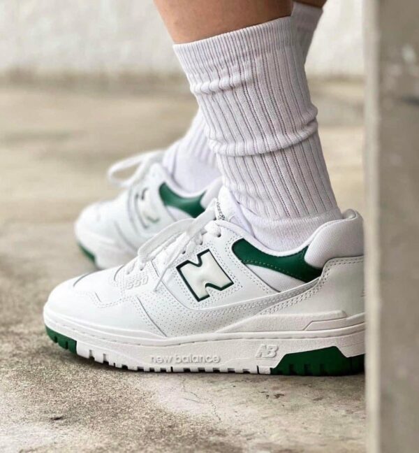 New Balance 550 ‘White Green’ BB550WT1 - Hình ảnh 5