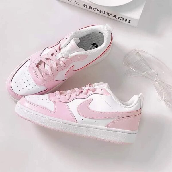 Nike Court Borough Low ‘Pink White’ DV5456-105 - Hình ảnh 4