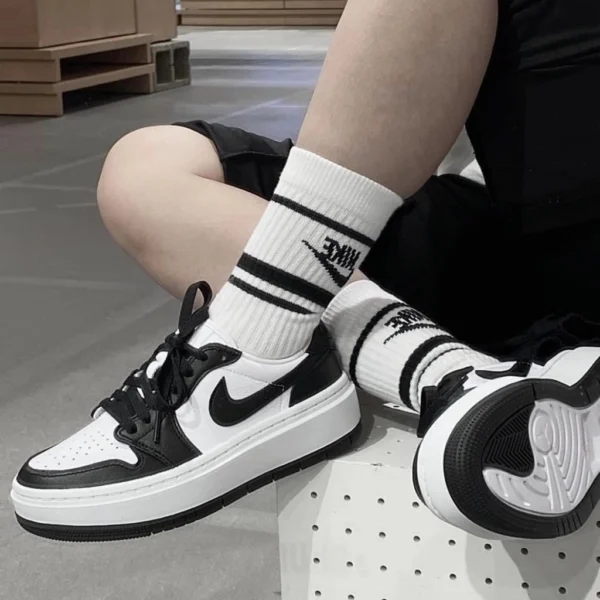 Nike Air Jordan 1 Elevate Low 'Black White' DH7004-109 - Hình ảnh 5