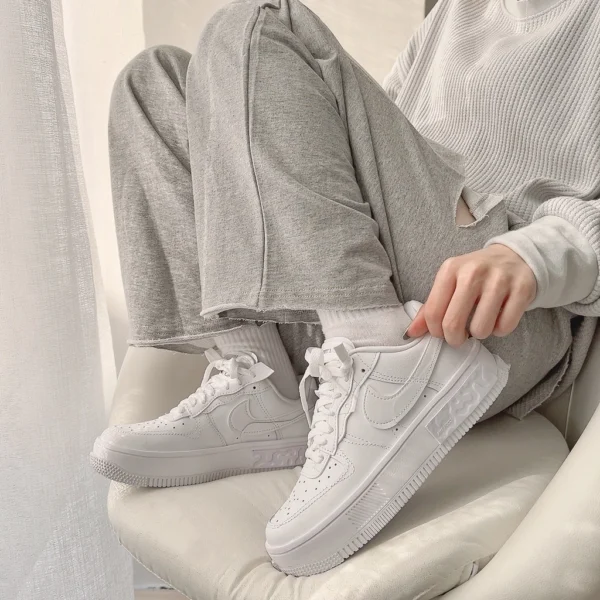 Nike Air Force 1 Fontanka 'Triple White' DH1290-100 - Hình ảnh 3