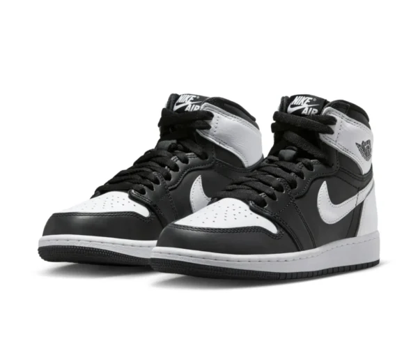 Nike Air Jordan 1 Retro High OG GS 'Black White' FD1437-010 - Hình ảnh 2