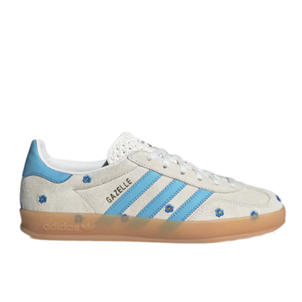 Adidas Gazelle Indoor Floral 'White Blue' IF4491