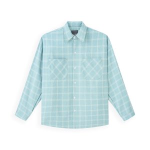 Flannel 'Dreams Blue' SS25